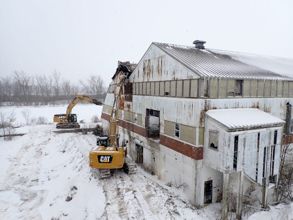 Luckey FUSRAP Site Production Building Deconstruction « North Wind