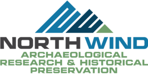 North Wind Archaeological Research & Historical Preservation (NWARCH) logo in color